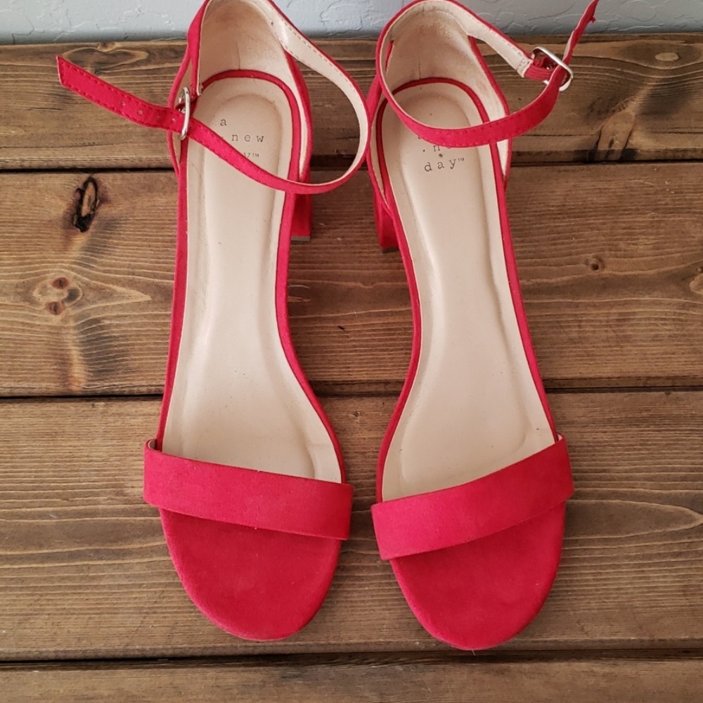 A New Day Red low heels